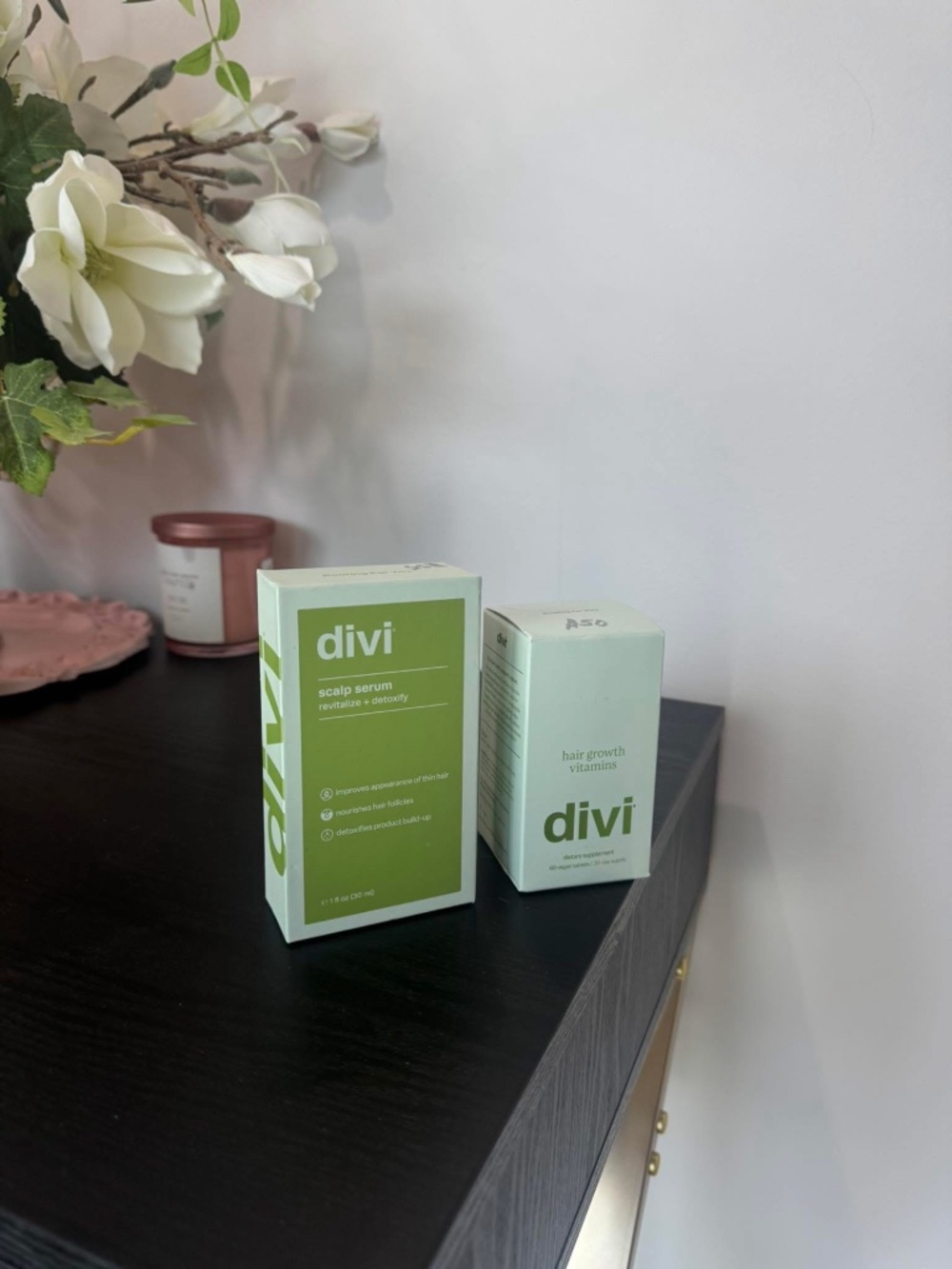 Divi hair vitamins and scalp serum